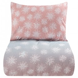 LINO ΣΕΤ ΣΕΝΤΟΝΙΑ FLORITO SALMON 230X260