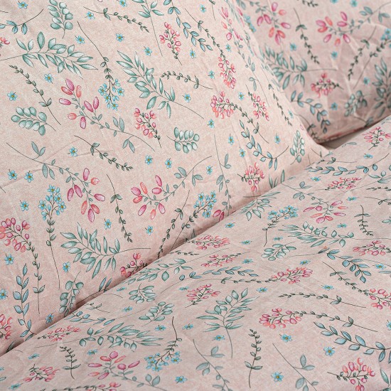 LINO ΣΕΤ ΣΕΝΤΟΝΙΑ PRIMO PINK 240X260 LINO ΣΕΤ ΣΕΝΤΟΝΙΑ PRIMO PINK 240X260