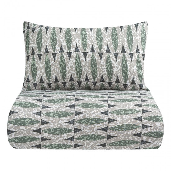 LINO ΣΕΤ ΣΕΝΤΟΝΙΑ LINEAR OLIVE 165X200+30