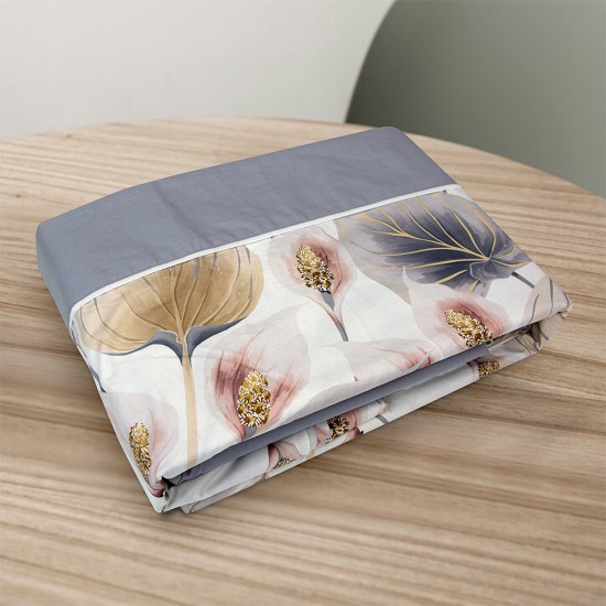 LINO ΣΕΤ ΣΕΝΤΟΝΙΑ BEDZEN LGREY 240X260 LINO ΣΕΤ ΣΕΝΤΟΝΙΑ BEDZEN LGREY 240X260