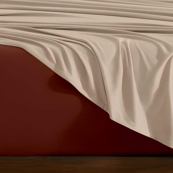 LINO ΣΕΤ ΣΕΝΤΟΝΙΑ DOBLE CREAM-TERRACOTTA 240X260 LINO ΣΕΤ ΣΕΝΤΟΝΙΑ DOBLE CREAM-TERRACOTTA 240X260
