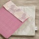LINO ΜΑΞΙΛΑΡΟΘΗΚΕΣ DOMINGO PINK 50Χ70