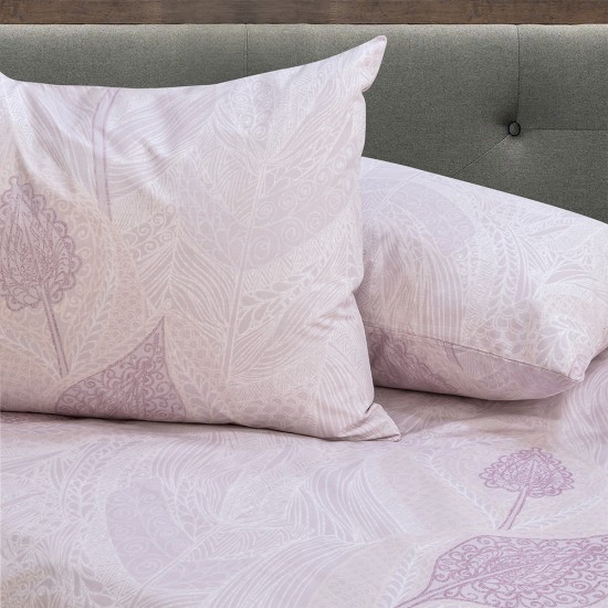 LINO ΜΑΞΙΛΑΡΟΘΗΚΕΣ JACQUARD MAUVE 50Χ70 LINO ΜΑΞΙΛΑΡΟΘΗΚΕΣ JACQUARD MAUVE 50Χ70