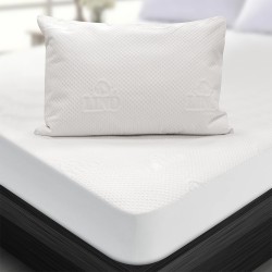LINO ΣΕΤ ΜΑΞΙΛΑΡΟΘΗΚΕΣ JACQUARD WHITE 50Χ70