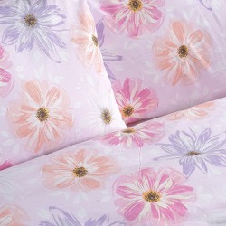 LINO ΜΑΞΙΛΑΡΟΘΗΚΕΣ BLUME LILAC 50Χ70