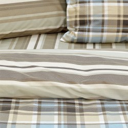 LINO ΣΕΤ ΠΑΠΛΩΜΑΤΟΘΗΚΗ  REVON AQUA FLANNEL 160Χ240