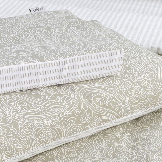 LINO ΣΕΤ ΠΑΠΛΩΜΑΤΟΘΗΚΗ PASILIO BEIGE FLANNEL 160Χ240 LINO ΣΕΤ ΠΑΠΛΩΜΑΤΟΘΗΚΗ PASILIO BEIGE FLANNEL 160Χ240