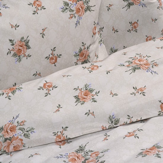 LINO ΣΕΤ ΠΑΠΛΩΜΑΤΟΘΗΚΗ MAZZO CORAL 160X240 LINO ΣΕΤ ΠΑΠΛΩΜΑΤΟΘΗΚΗ MAZZO CORAL 160X240