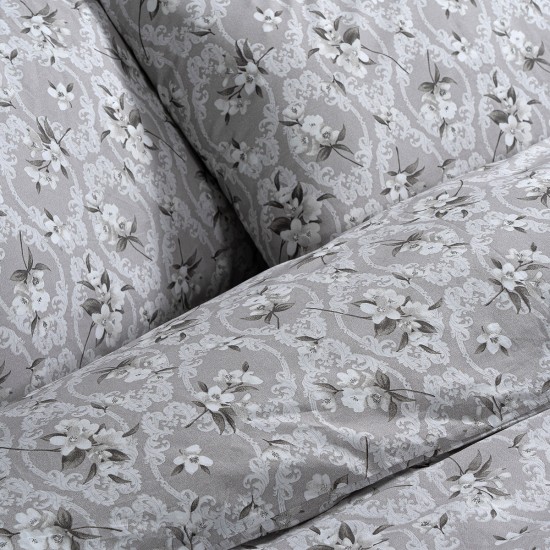 LINO ΣΕΤ ΠΑΠΛΩΜΑΤΟΘΗΚΗ TREASURE GREY 160X240 LINO ΣΕΤ ΠΑΠΛΩΜΑΤΟΘΗΚΗ TREASURE GREY 160X240