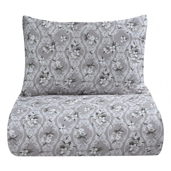 LINO ΣΕΤ ΠΑΠΛΩΜΑΤΟΘΗΚΗ TREASURE GREY 160X240 LINO ΣΕΤ ΠΑΠΛΩΜΑΤΟΘΗΚΗ TREASURE GREY 160X240