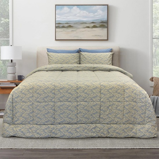 LINO ΣΕΤ ΠΑΠΛΩΜΑΤΟΘΗΚΗ LEAFY GREEN 160X240 LINO ΣΕΤ ΠΑΠΛΩΜΑΤΟΘΗΚΗ LEAFY GREEN 160X240