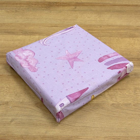 LINO Σετ Παιδική Παπλωματοθήκη (160x240) Dreamy Castleland Λιλά