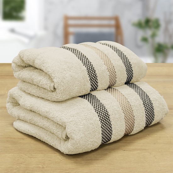 LINO ΠΕΤΣΕΤΑ BAHO ECRU 70X140 LINO ΠΕΤΣΕΤΑ BAHO ECRU 70X140
