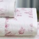LINO ΣΕΤ ΠΕΤΣΕΤΕΣ VILLE PINK WHITE 3ΤΜΧ