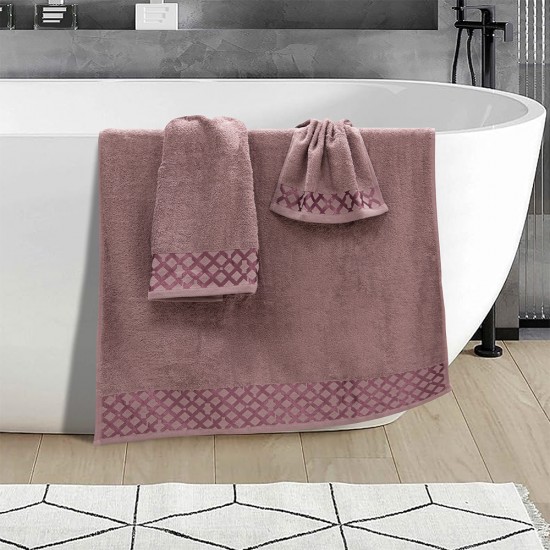 LINO ΣΕΤ ΠΕΤΣΕΤΕΣ NALBE AMETHYST 3ΤΜΧ LINO ΣΕΤ ΠΕΤΣΕΤΕΣ NALBE AMETHYST 3ΤΜΧ