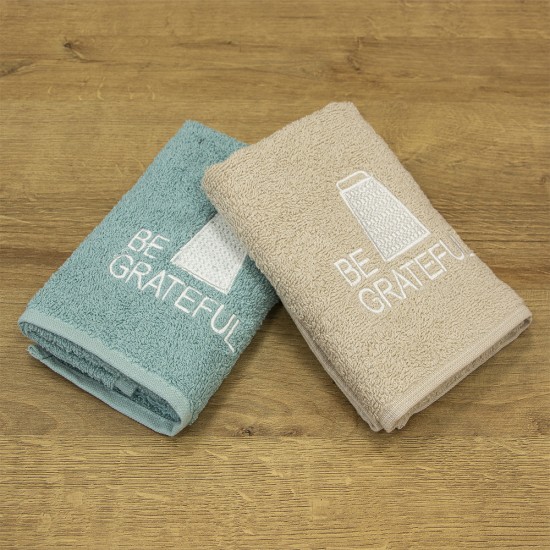 LINO ΣΕΤ ΠΕΤΣΕΤΕΣ BE GRATEFUL BEIGE-MINT 2ΤΜΧ LINO ΣΕΤ ΠΕΤΣΕΤΕΣ BE GRATEFUL BEIGE-MINT 2ΤΜΧ