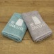 LINO ΣΕΤ ΠΕΤΣΕΤΕΣ BE GRATEFUL GREY-MINT 2ΤΜΧ LINO ΣΕΤ ΠΕΤΣΕΤΕΣ BE GRATEFUL GREY-MINT 2ΤΜΧ