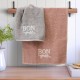 LINO ΣΕΤ ΠΕΤΣΕΤΕΣ BON APETTIT PINK-GREY 2ΤΜΧ LINO ΣΕΤ ΠΕΤΣΕΤΕΣ BON APETTIT PINK-GREY 2ΤΜΧ