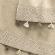 LINO ΣΕΤ ΠΕΤΣΕΤΕΣ TULLE CREAM 3ΤΜΧ LINO ΣΕΤ ΠΕΤΣΕΤΕΣ TULLE CREAM 3ΤΜΧ