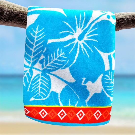LINO ΠΕΤΣΕΤΑ ΘΑΛΑΣΣΗΣ TROPICAL GARDEN 90X180 LINO ΠΕΤΣΕΤΑ ΘΑΛΑΣΣΗΣ TROPICAL GARDEN 90X180