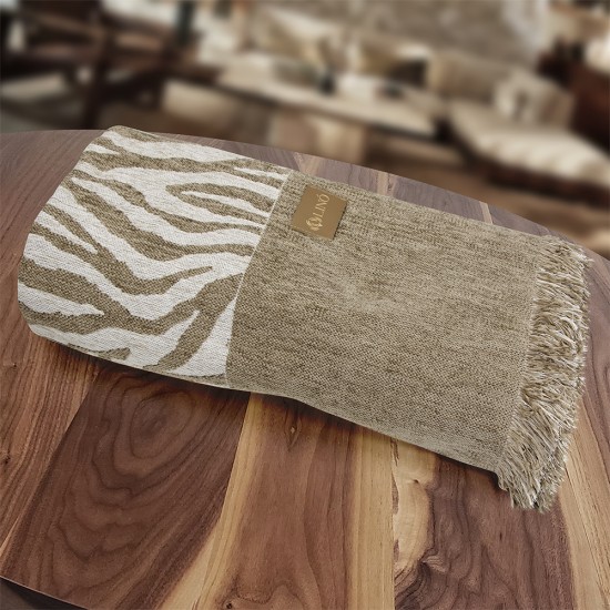 LINO ΡΙΧΤΑΡΙ CEBRA TAUPE 180X180