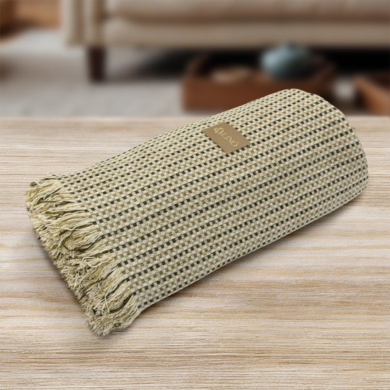 LINO Ριχτάρι Πολυθρόνας (180x180) Velora Λαδί