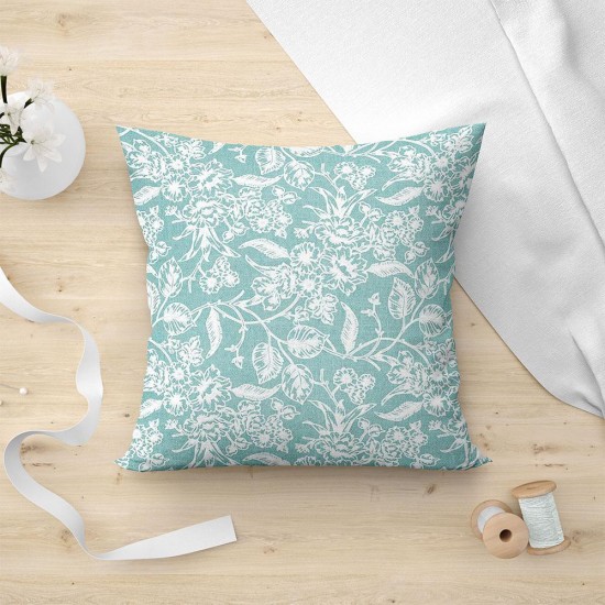 LINO ΜΑΞΙΛΑΡΟΘΗΚΗ IZAL 601 AQUA 45X45 LINO ΜΑΞΙΛΑΡΟΘΗΚΗ IZAL 601 AQUA 45X45