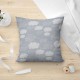 LINO ΜΑΞΙΛΑΡΟΘΗΚΗ MILO 801 GREY 45X45 LINO ΜΑΞΙΛΑΡΟΘΗΚΗ MILO 801 GREY 45X45