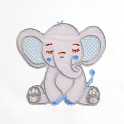 LINO ΣΕΤ ΣΕΝΤΟΝΙΑ ELEPHANTE CIEL 120Χ170