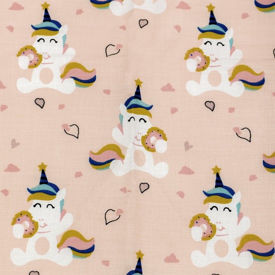 LINO ΣΕΤ ΣΕΝΤΟΝΙΑ UNICORN DONUTS 120X180