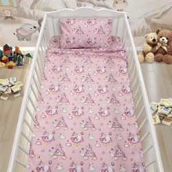 LINO ΣΕΤ ΣΕΝΤΟΝΙΑ BABY SWEET UNICORN 120X180