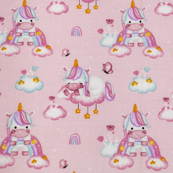 LINO ΣΕΤ ΣΕΝΤΟΝΙΑ BABY SWEET UNICORN 120X180