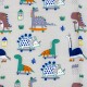 LINO ΣΕΤ ΣΕΝΤΟΝΙΑ DINO ON SKATEBOARD 120X180