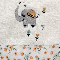 LINO ΣΕΤ ΠΕΤΣΕΤΕΣ LINDO ELEFANTE ECRU 2TMX
