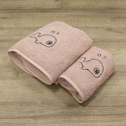 LINO ΣΕΤ ΠΕΤΣΕΤΕΣ FISH PINK 2ΤΜΧ