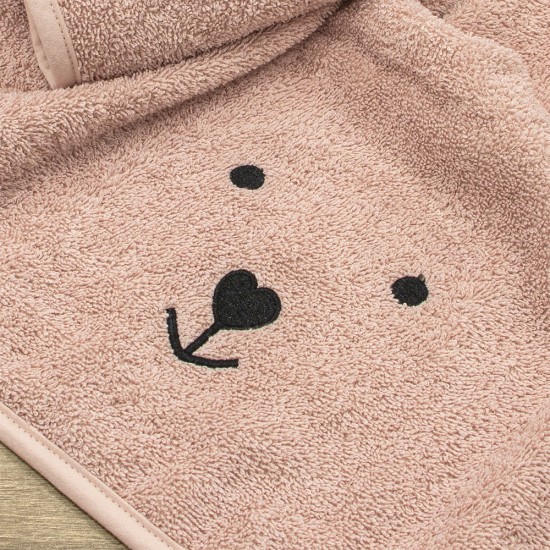 LINO ΣΕΤ ΠΕΤΣΕΤΕΣ LOVEBEAR PINK 2ΤΜΧ