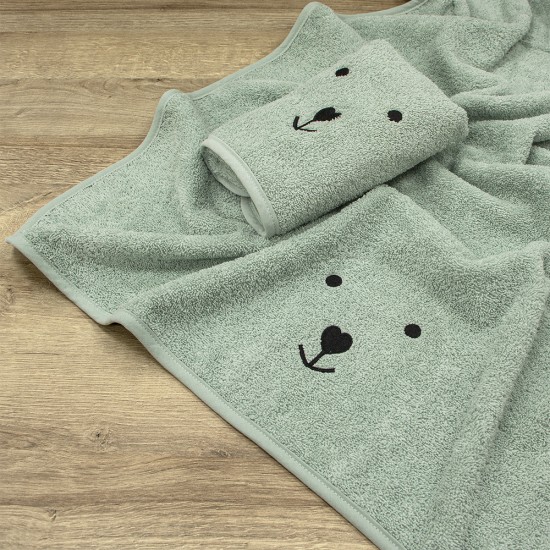 LINO ΣΕΤ ΠΕΤΣΕΤΕΣ LOVEBEAR MINT 2ΤΜΧ LINO ΣΕΤ ΠΕΤΣΕΤΕΣ LOVEBEAR MINT 2ΤΜΧ