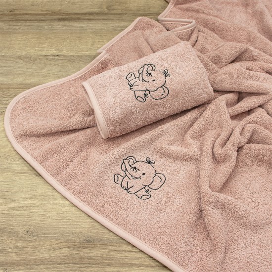 LINO ΣΕΤ ΠΕΤΣΕΤΕΣ ELEPHANTAKI PINK 2ΤΜΧ LINO ΣΕΤ ΠΕΤΣΕΤΕΣ ELEPHANTAKI PINK 2ΤΜΧ