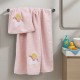 LINO Σετ Πετσέτες Παιδικές 2 τμχ (50x90,70x140) Corno Ροζ