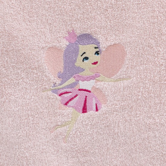 LINO Σετ Πετσέτες Παιδκές 2 τμχ (50x90,70x140) Hada Ροζ