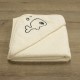 LINO ΚΑΠΑ FISH ECRU 75X75 LINO ΚΑΠΑ FISH ECRU 75X75