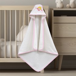 LINO Κάπα Βρεφική (75χx75) Corno Λευκό