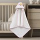 LINO Κάπα Βρεφική (75χx75) Corno Λευκό