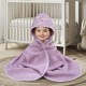 LINO Κάπα Βρεφική (75x75) Hada Λιλά