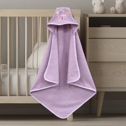 LINO Κάπα Βρεφική (75x75) Hada Λιλά