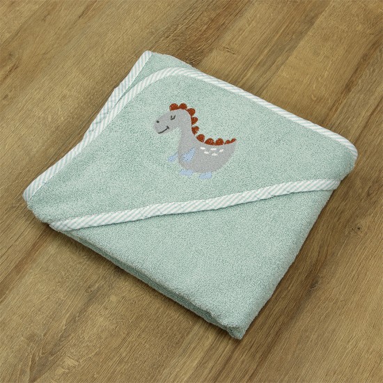 LINO Κάπα Μπεμπέ (75x75) Lagarto Mint