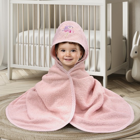 LINO Κάπα Βρεφική (75x75) Hada Ροζ