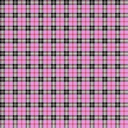 LINO ΚΑΡΕ TARTAN 301 PINK 90Χ90
