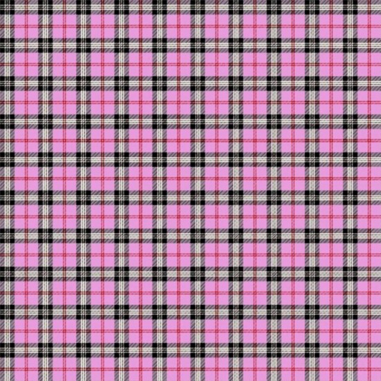 LINO ΚΑΡΕ TARTAN 301 PINK 90Χ90