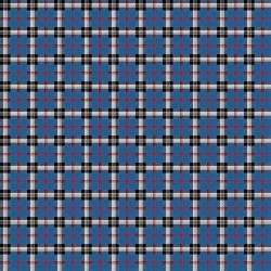LINO ΚΑΡΕ TARTAN 602 BLUE 90Χ90